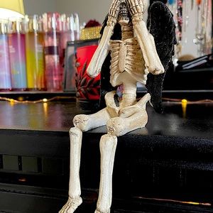 Dia de los Muertos Skeleton Angel Of Death Shelf Sitter